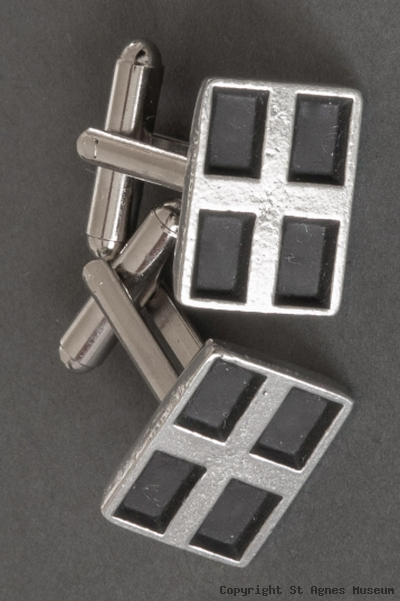 Cufflinks , St Piran Flag product photo